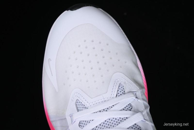 Nike Zoom Winflo 8 Breathable Mesh Running Shoes with Forefoot and Heel Zoom Air Cushion - CW3419-100
