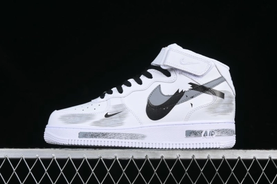 Nike Air Force 1 '07 Mid Custom Print Anime Theme Casual Sneakers - ZH0316-053