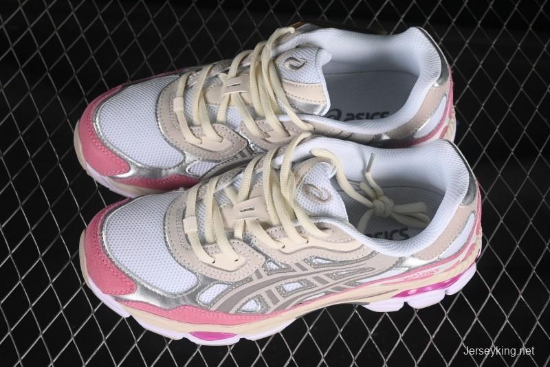 Asics Gel-NYC Retro Breathable Casual Shoes with Cushioning for Men - 1203A383-104