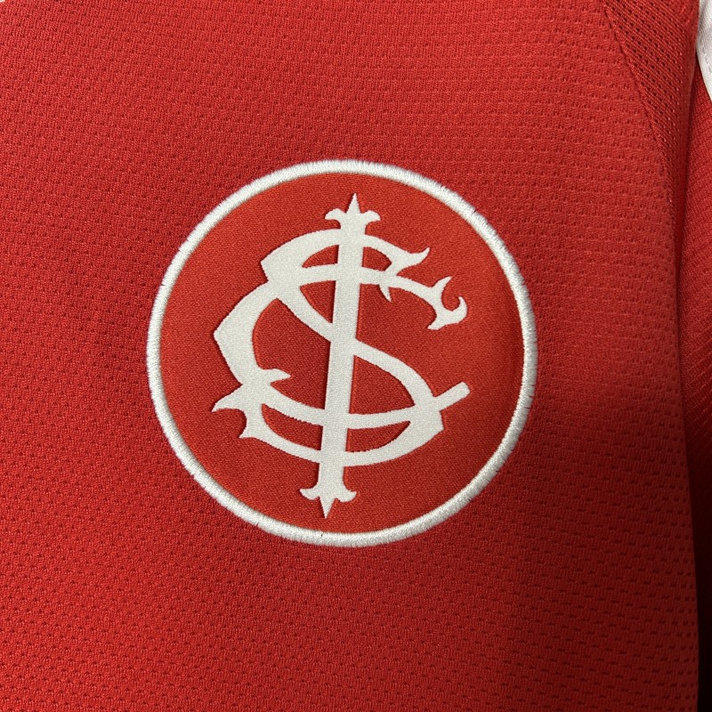 25/26 Long Sleeve Brazil SC Internacional Home Jersey