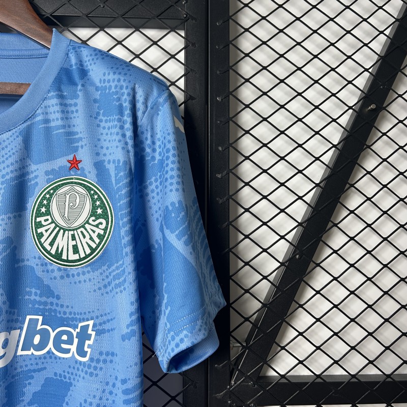 25/26 Palmeiras Goalkeeper Blue Jersey