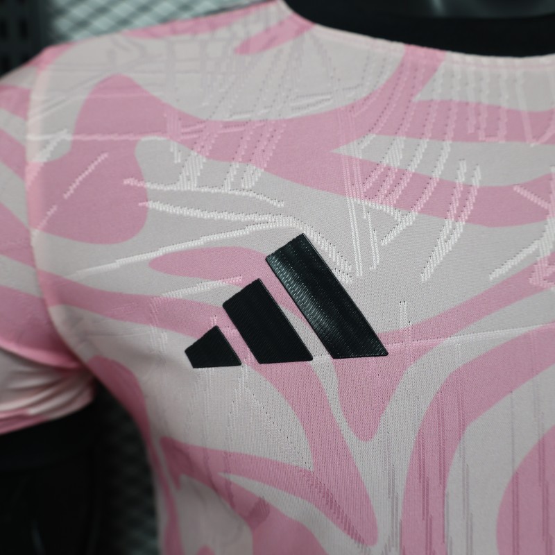 Player Version 25/26 Flamengo Pink with Marble Pattern Jersey