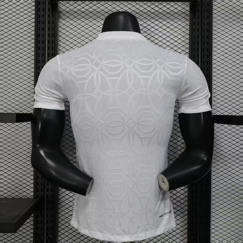 Player Version 25/26 Paris Saint-Germain PSG WHITE Pre-Match Jersey
