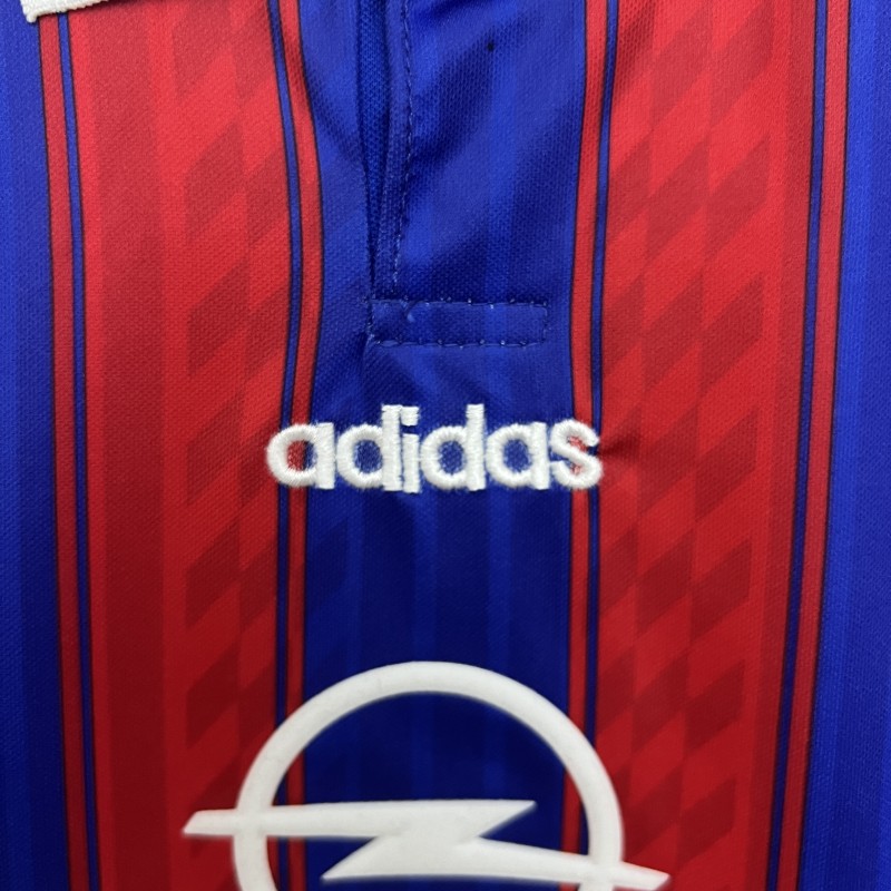 Retro 95/97 Kids Bayern Munich Home Size 16-28 Jersey
