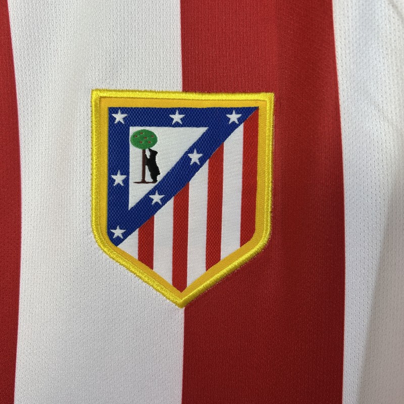 16/17 Retro Atletico Madrid Home Jersey
