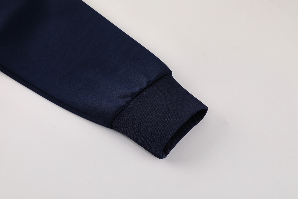 2025 Nike Blue/Navy Full Hoodie Zipper Jacket +Long Pants