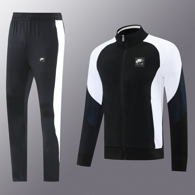 2025 NIKE Black/White Full Zipper Jacket +Long Pants