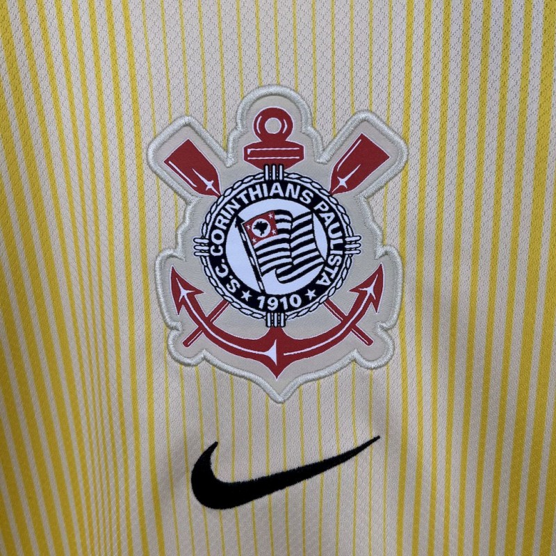 2025/26 Corinthians Yellow Goalkeeper Jersey