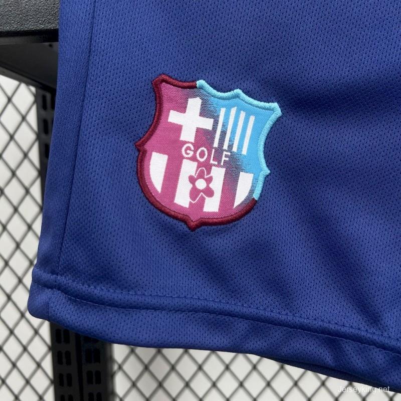 2025/26 Kids Barcelona Flower Special Edition Jersey
