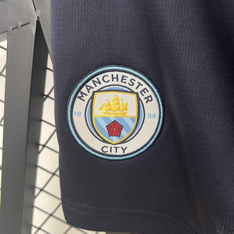 25/26 Manchester City Black Shorts