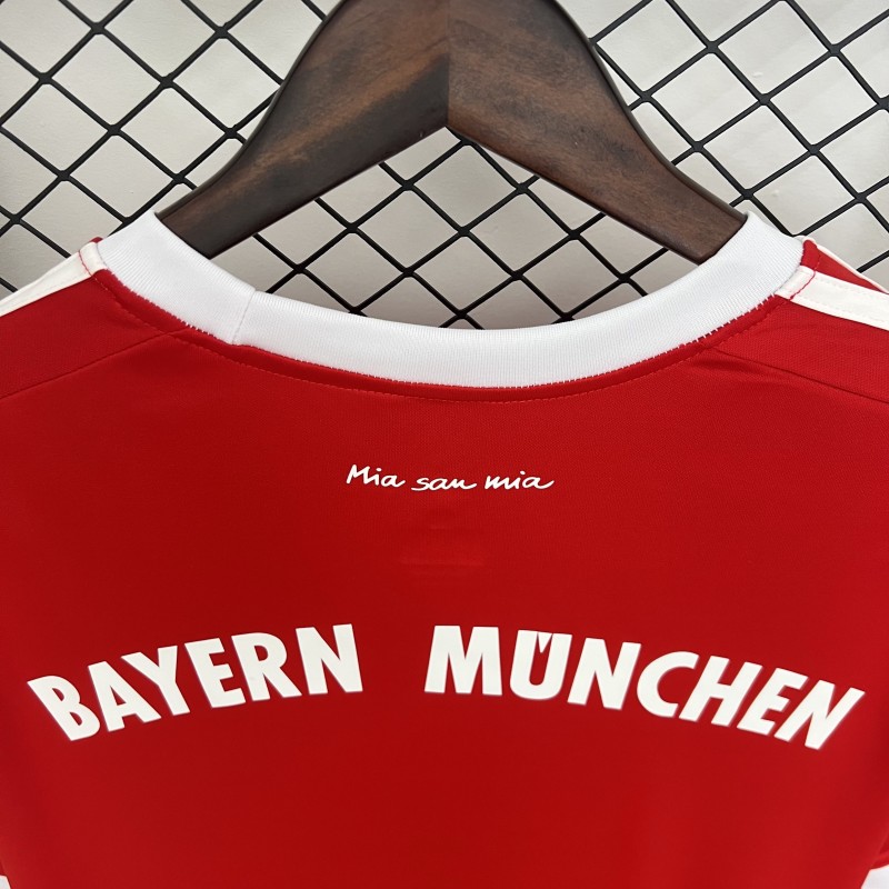 17/18 Retro Bayern Munich Home Jersey