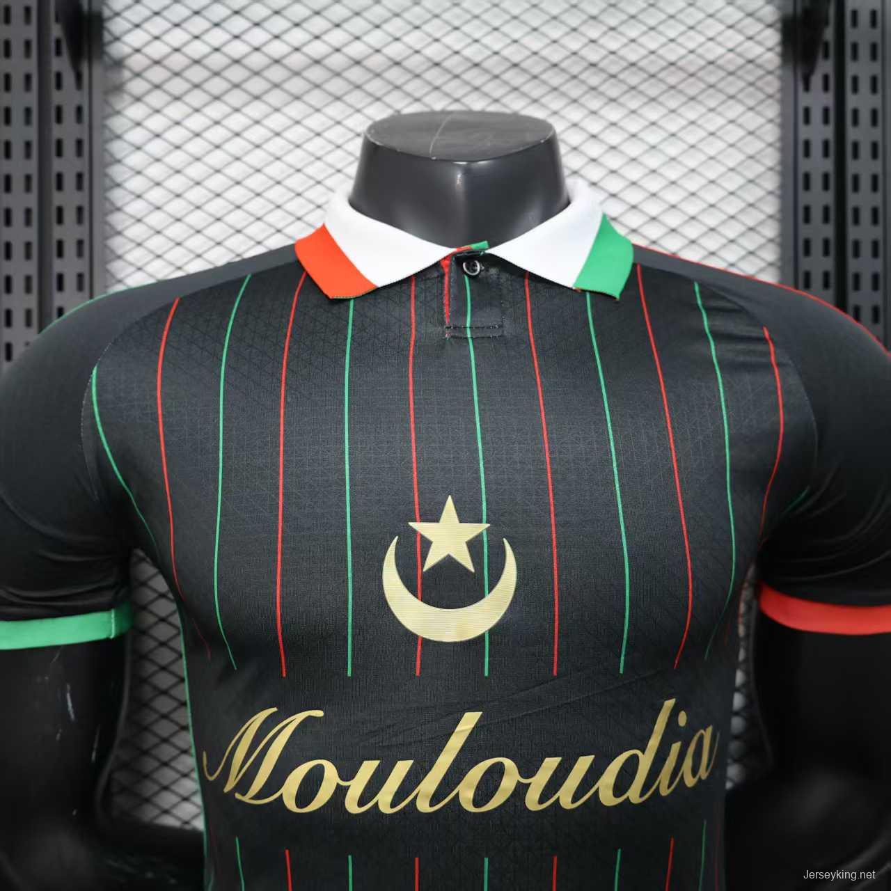 Player Version 25/26 CD Palestina Black Jersey