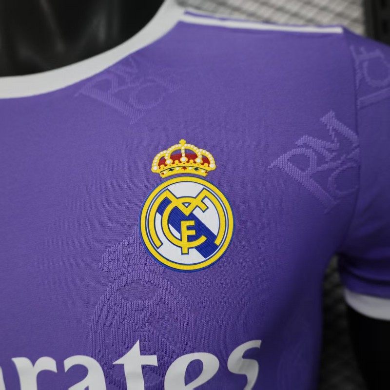 Player Version 25/26 Real Madrid Purple Special Jersey