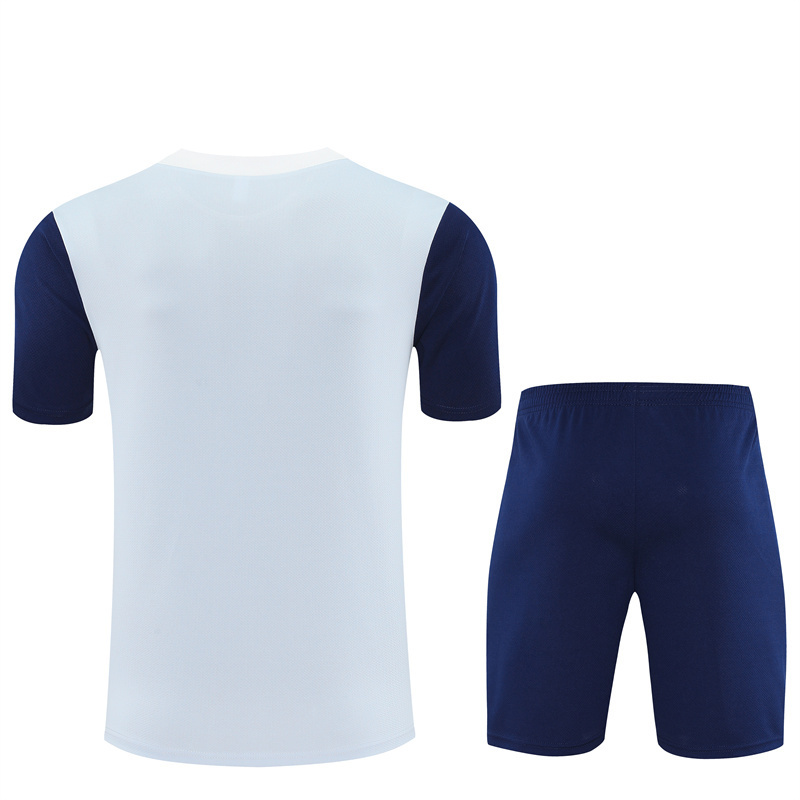25/26 Tottenham Hotspur Grey with XS Short Sleeve+Soccer Shorts