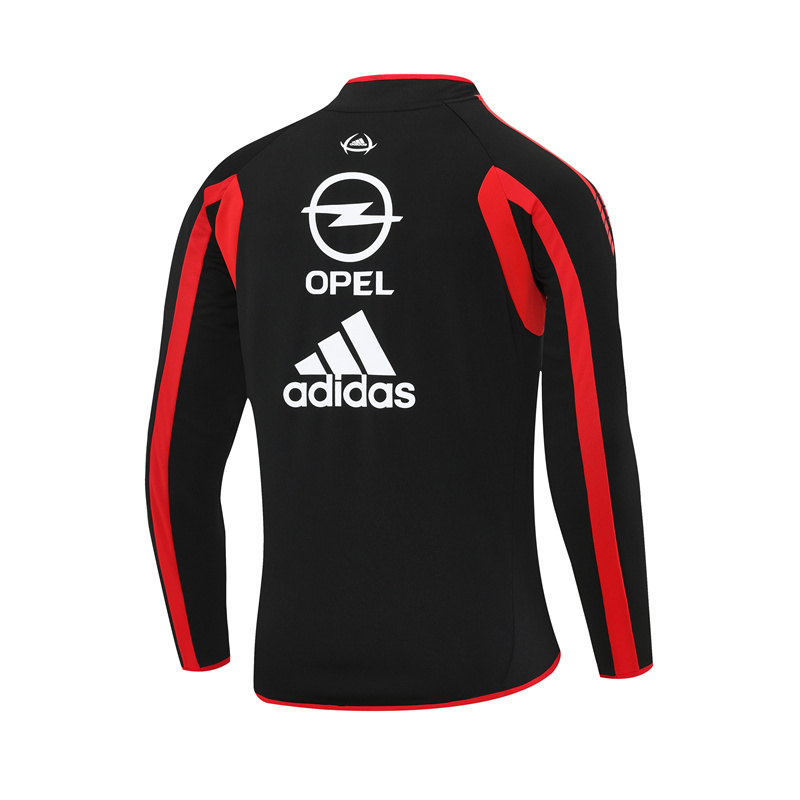 Retro 05/06 AC Milan Black Half Zipper Jacket