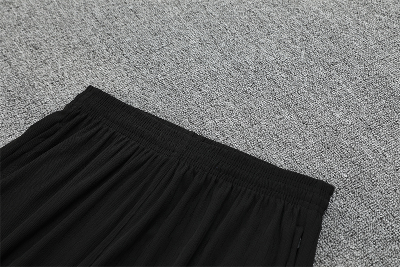 Player Version 25/26 Brazil Black Half Zipper Jacket+Long Pants