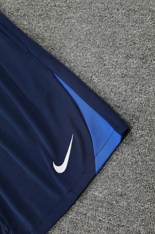 25/26 PSG Red/Blue Vest Jersey+Shorts