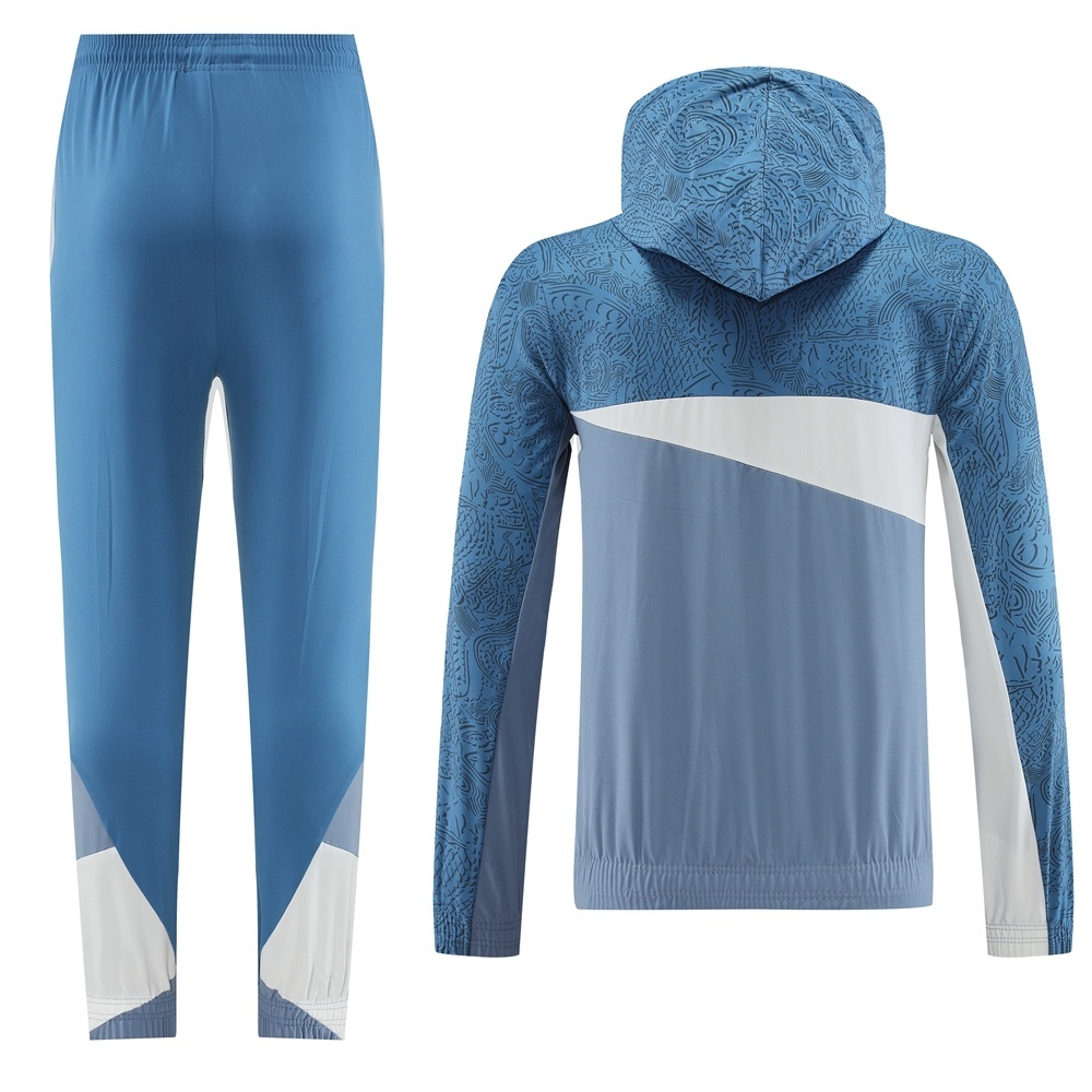 25/26 Olympique Marseille Half Zipper Jacket+Long Pants S-2XL
