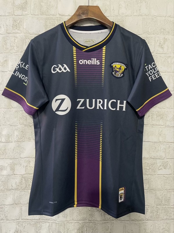 25/26 Wexford GAA Navy with Purple and Gold Design Jersey