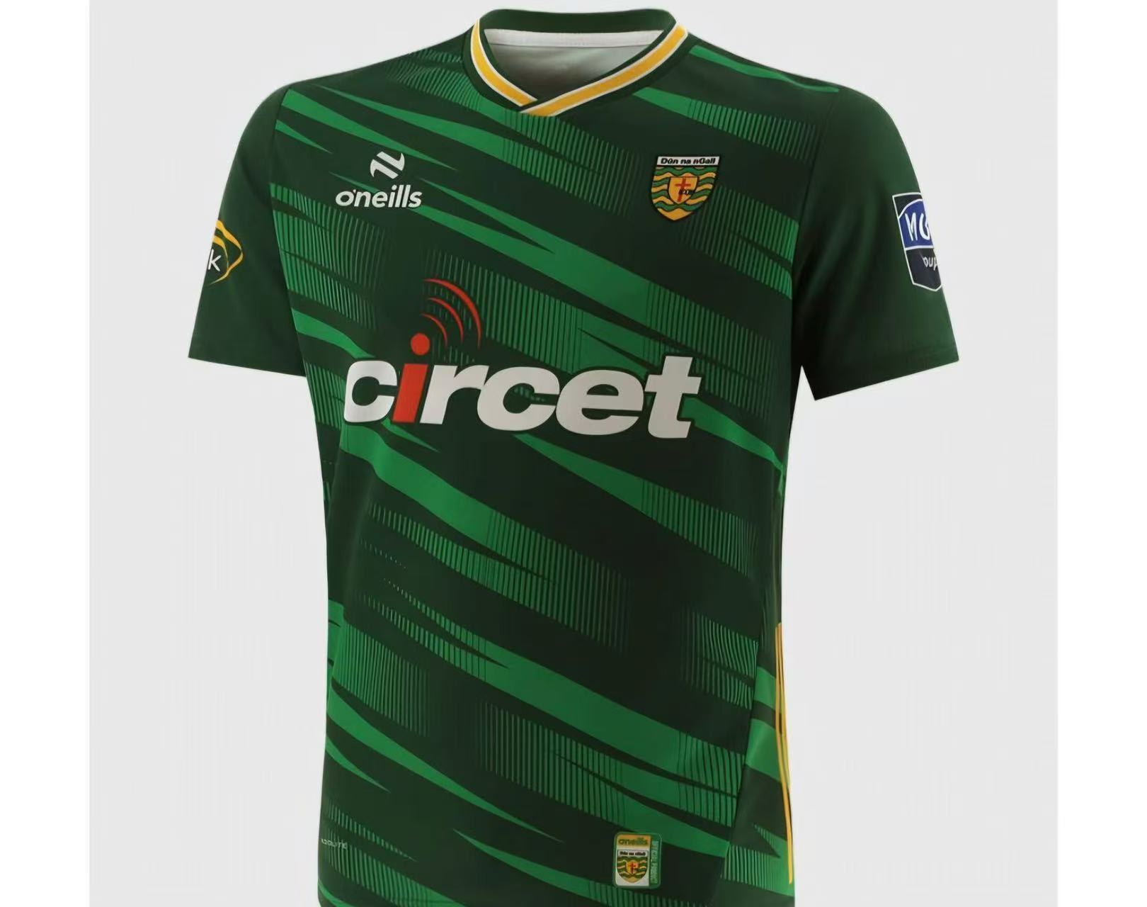 25/26 Donegal GAA Green with Gold Trim Jersey
