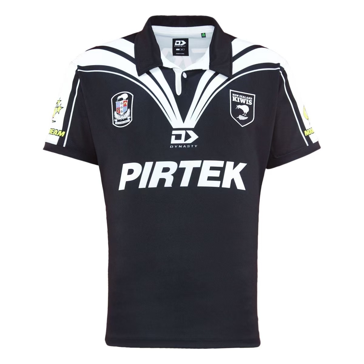 2024 New Zealand Kiwis Black with White V-Chevron Jersey