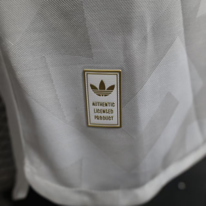 Player Version 2026 Mexico Away White Long Sleeve Jersey