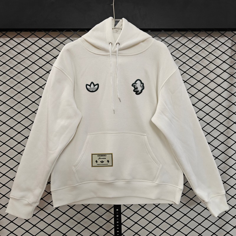 25/26 Juventus Embroidered Logo Hoodie 9 Colors