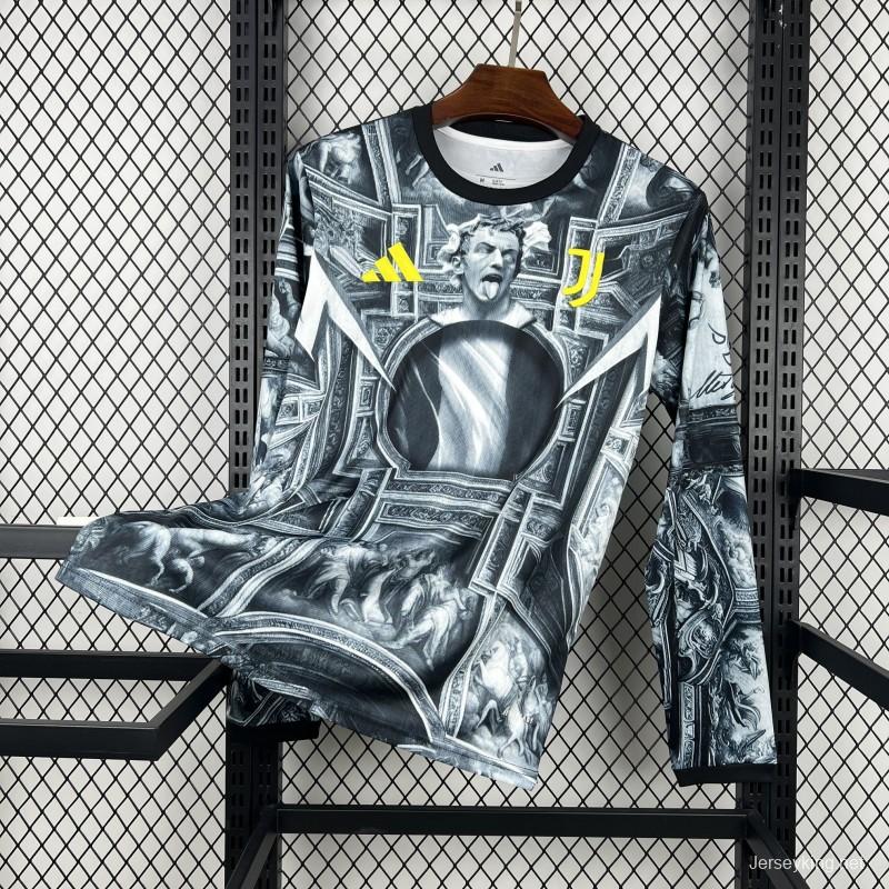 2025/26 Juventus Del Piero Pre-Match Long Sleeve Jersey