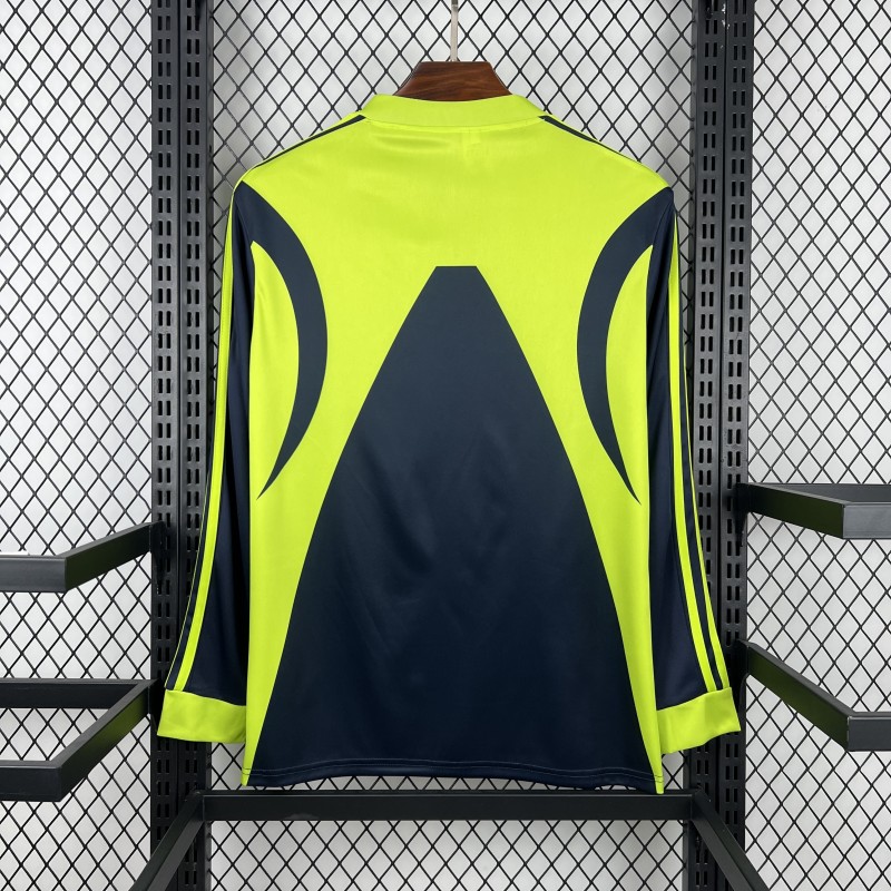 1999/00 Retro Real Madrid Goalkeeper Long Sleeve Jersey