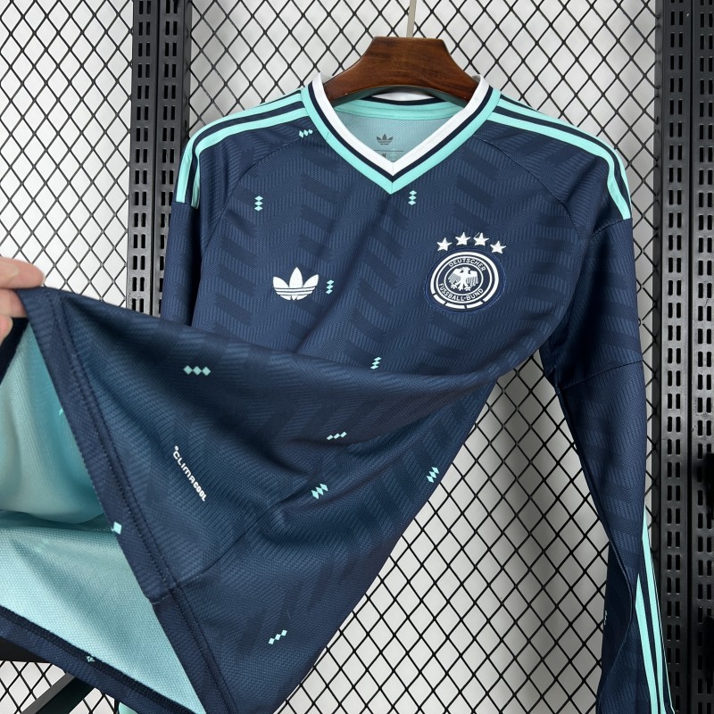 2026 Mens Germany World Cup Away Long Sleeve Jersey