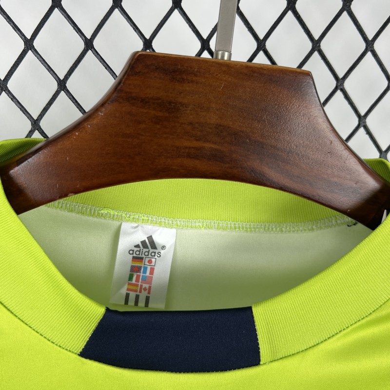 1999/00 Retro Real Madrid Goalkeeper Long Sleeve Jersey