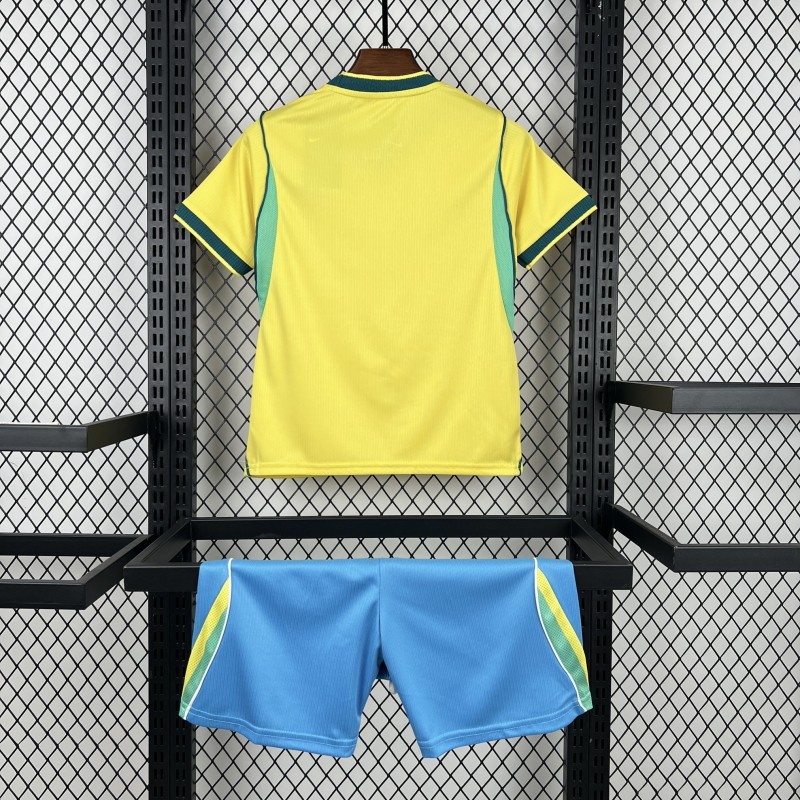 2026 Kids Brazil World Cup Home Kit