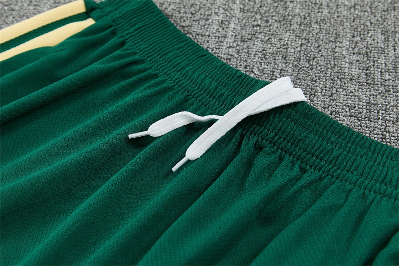 2026 Real Madrid Green Camouflage  Short Sleeve+Soccer Shorts