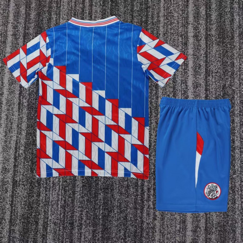 Retro Kids 89/90 Ajax Away Jersey