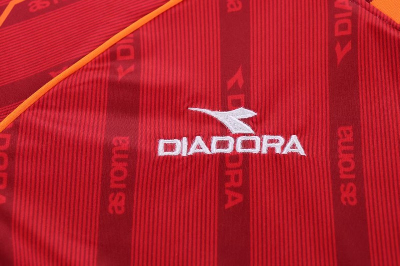 Retro Kids 99/00 Roma Home Jersey