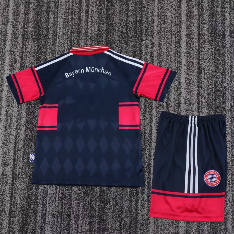 Retro Kids 97/99 Bayern Munich Home Jersey