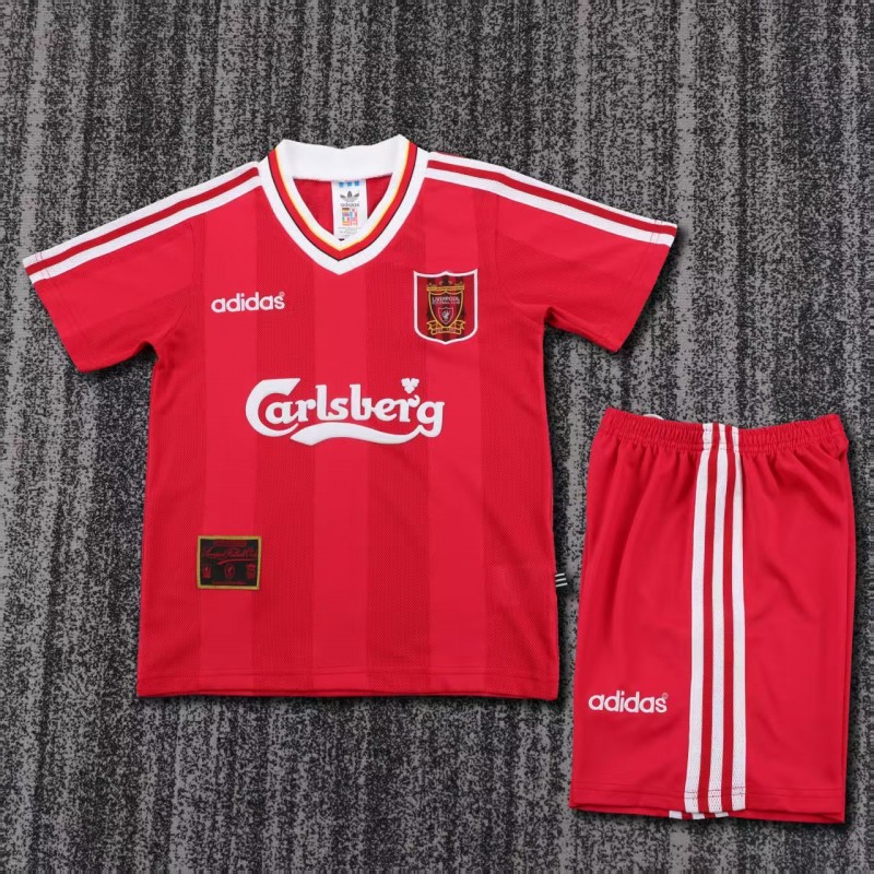 Retro Kids 95/96 Liverpool Home Jersey