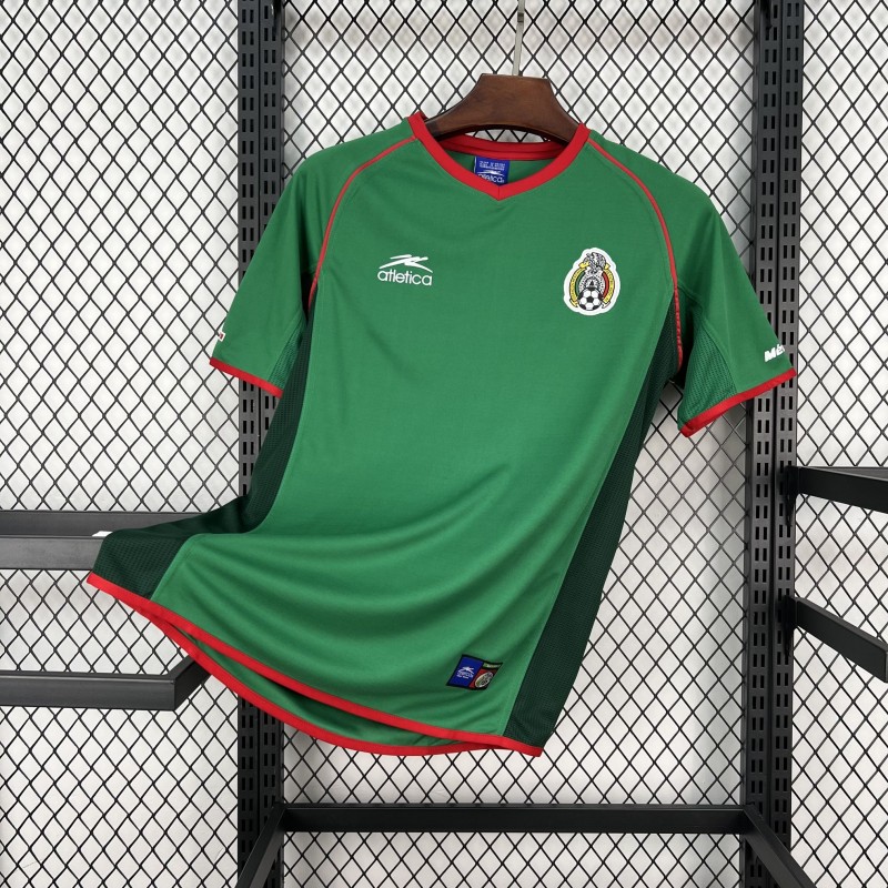 2002 Retro Mexico Home Jersey
