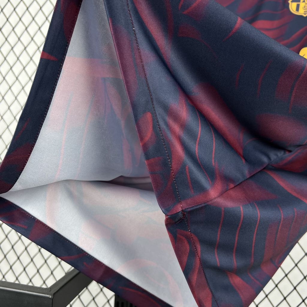 26/27 Barcelona Special Abstract Red & Blue "Barça" Script Jersey