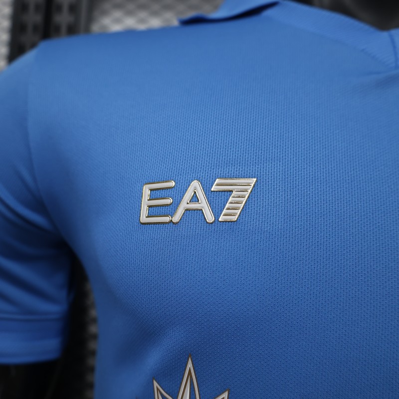 Player Version 26/27 Napoli Home Blue Jersey with NFC Chip