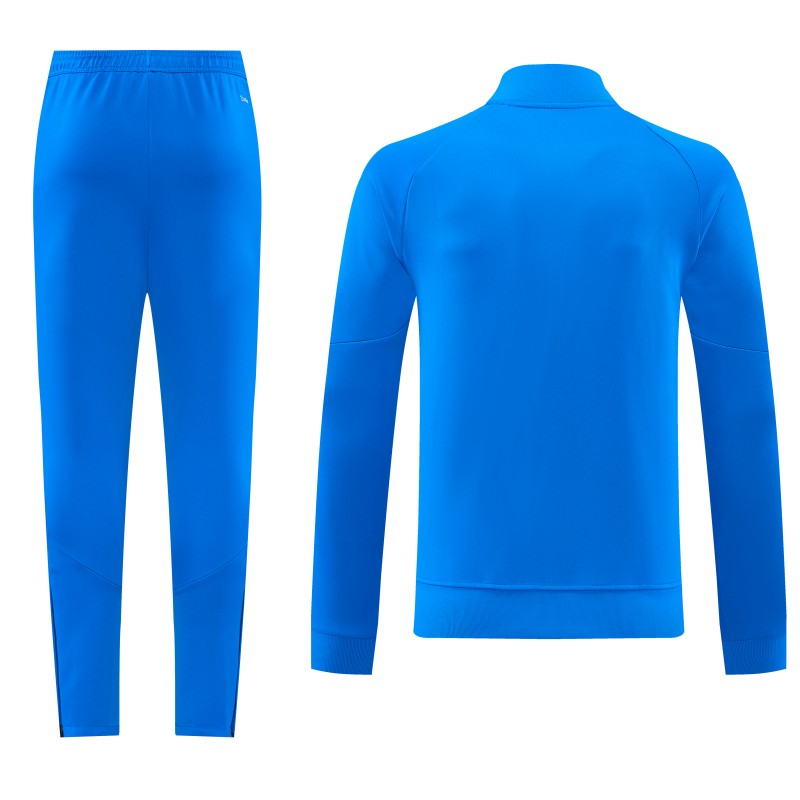 26/27 Air Jordan  Bright Blue Full Zipper Jacket + Long Pants