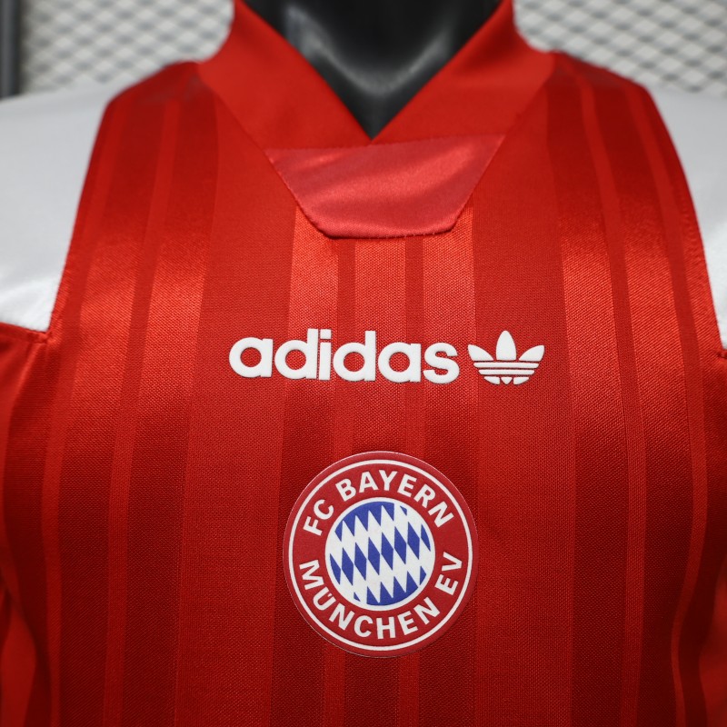 Player Version 26/27 Bayern Munich Casual Red Jersey