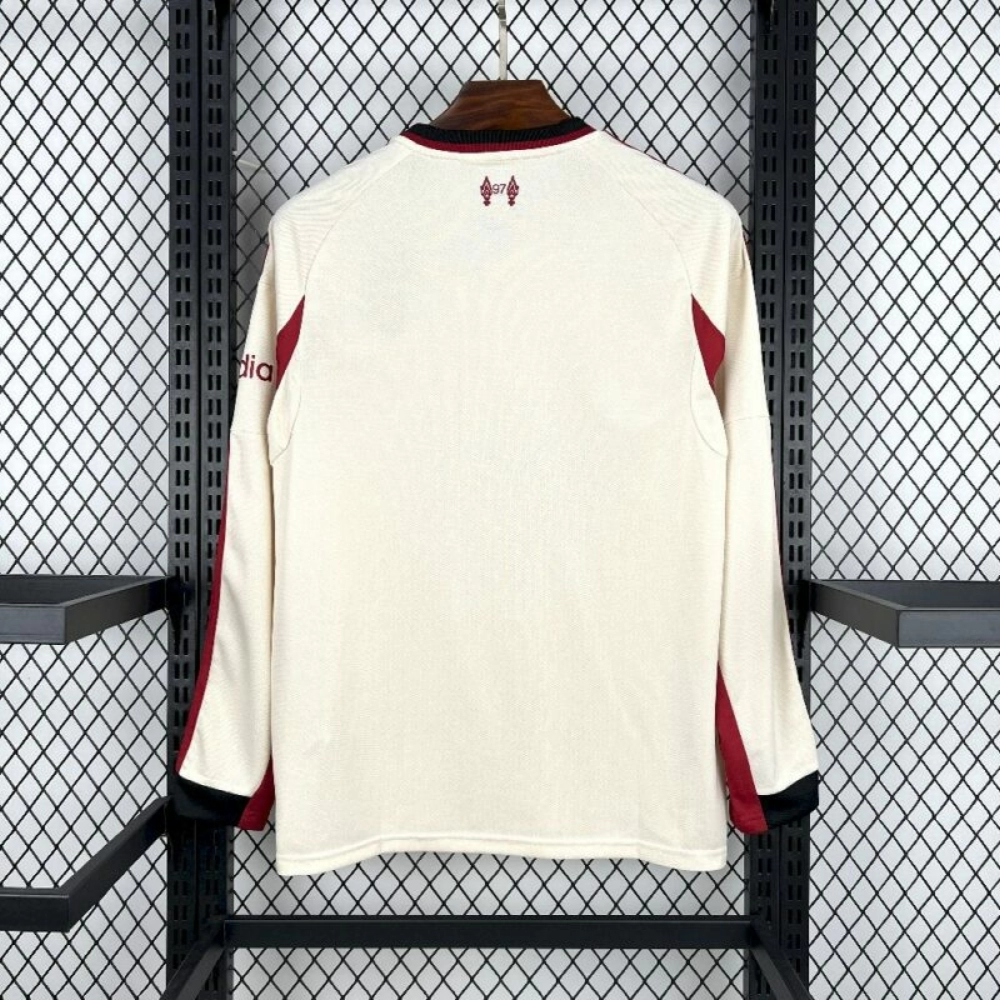 2025/26 Liverpool Away Long Sleeves Jersey