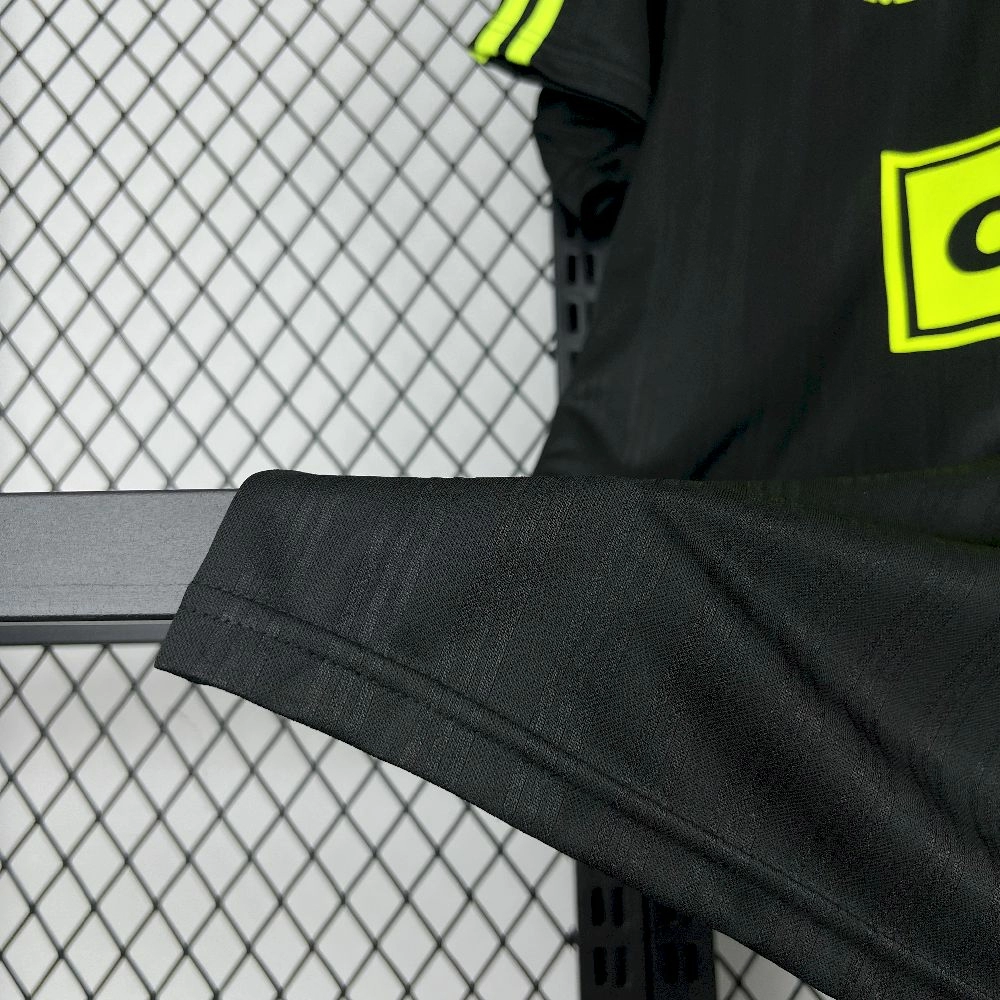 2025/26 Adidas Oasis Tour Black/Green Jersey