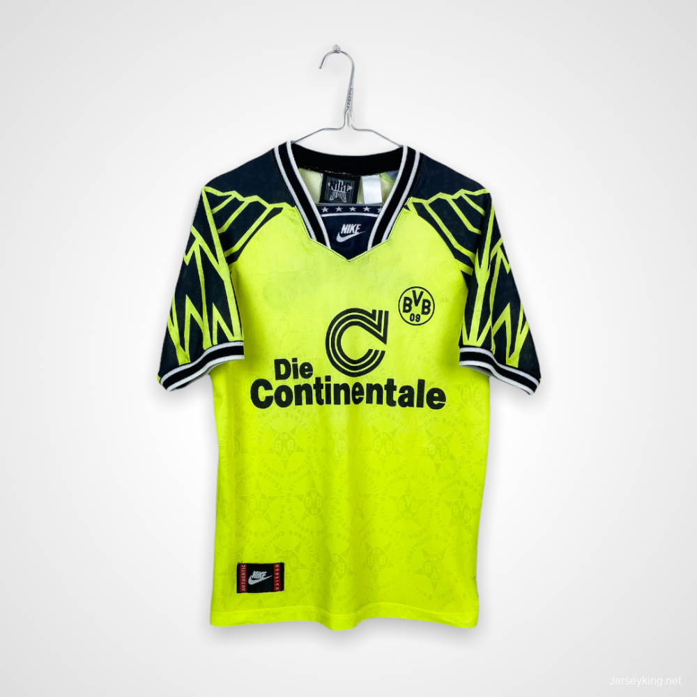 Retro 94/95 Borussia Dortmund Home Jersey