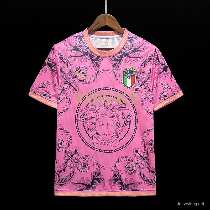 2023 Italy x Versace Special Edition PInk Jersey