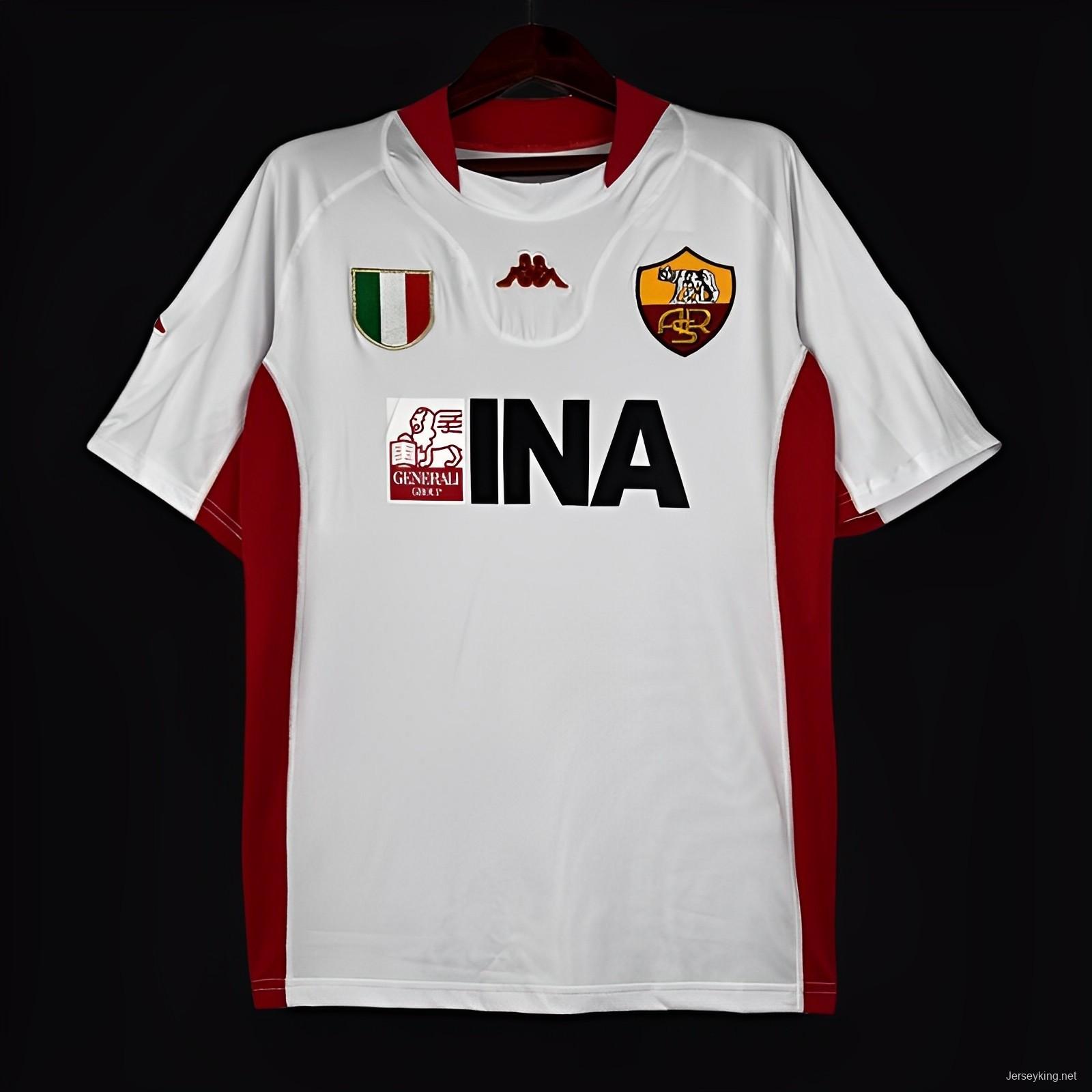 Retro 01/02 Roma Away Jersey