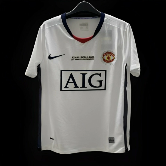 Retro 07/08 Manchester United Away White Jersey