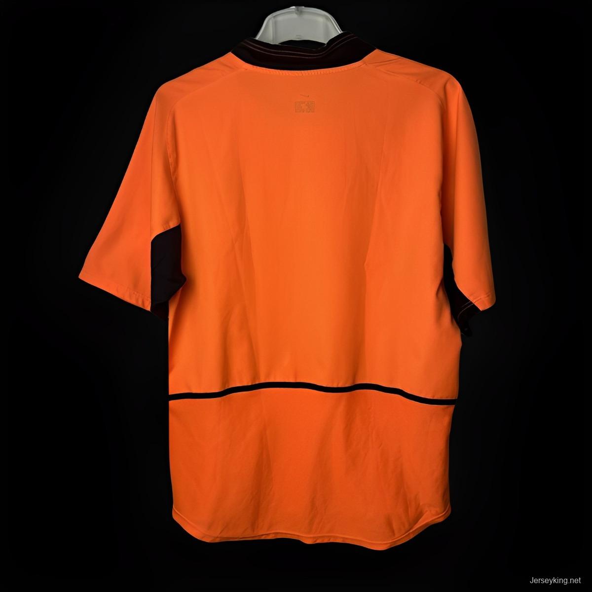 Retro 2002 Netherlands Home Jersey