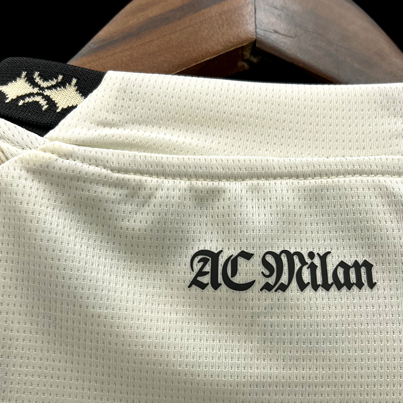 Retro 23/24 AC Milan Forth White Jersey
